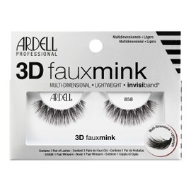 Ardell Faux Mink Luxuriously Lightweight With Invisiband 3D #858 (Pack of 1)