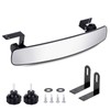 BETOOLL 16.5" Golf Cart Rear View Mirror Fits for EZGO,