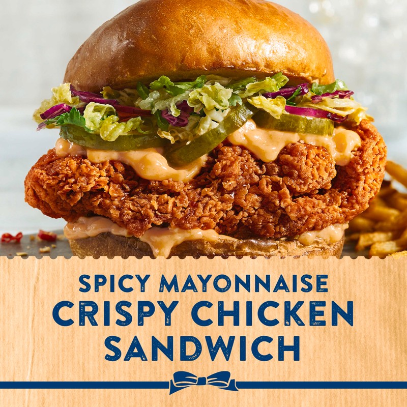 Hellmann's Spicy Mayonnaise Dressing Squeeze Bottle For a Rich, Creamy