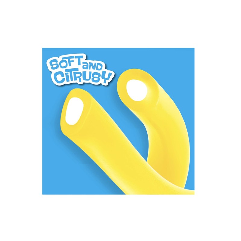 Lemon Ropes - Soft Chewy Candy, Sweet and Sour Lemon