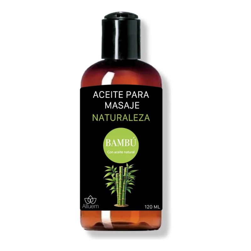 Aceite Para Masajes De Bambú 100% Puro Orgánico