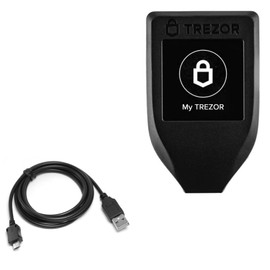 BoxWave Cable Compatible with Trezor Model T - DirectSync Cable, Durable Charge and Sync Cable
