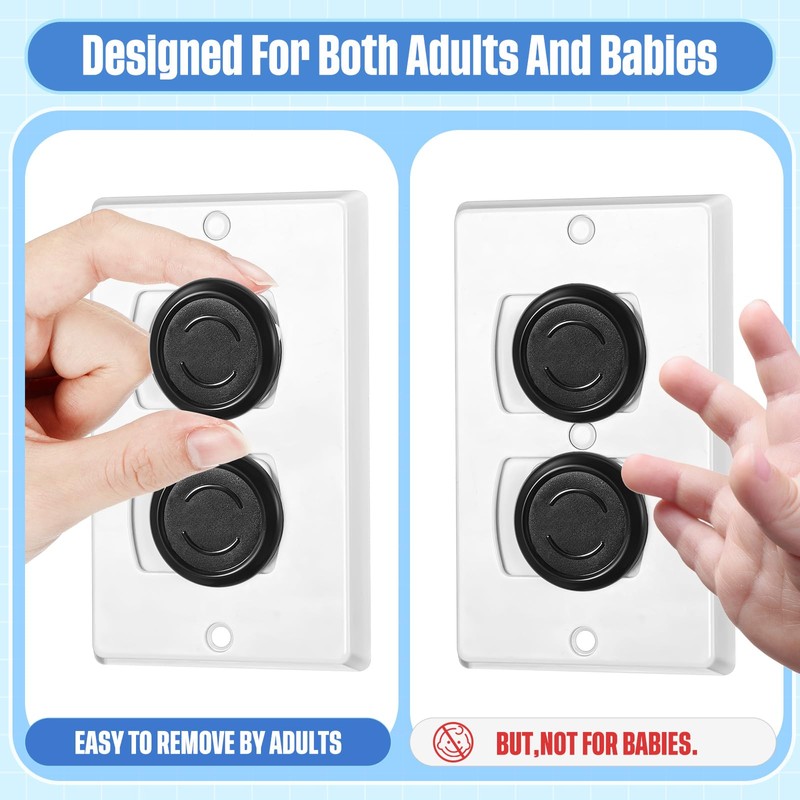 Thyle 200 Pcs Outlet Covers Bulk Child Baby Proofing Proof