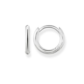 Thomas Sabo Classic Glam & Soul Women's Creole Earrings 925 Sterling Silver, Silver