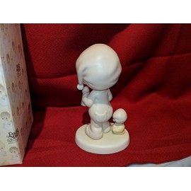 Precious Moments "A Special Chime for Jesus" Porcelain Figurine