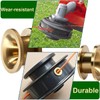 ZAMDOE Universal 10 Pack String Trimmer Grass Trimmer Head Eyelet
