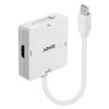 LINDY Mini DisplayPort 1.2 to HDMI DVI and VGA Converter