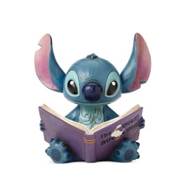 Jim Shore for Enesco Figur, Stone Resin, Blau, 5.75"