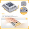 Etetale Solar Driveway Lights 6 Pack, Solar Powered IP68 Waterproof