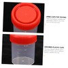 Hohopeti 10 Pack of 60ml Sample Cups Screw Cap Lids