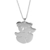 VASSAGO Koala Bear Mum and Koala Child Pendant Necklace Stainless