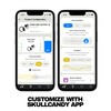 Skullcandy Push ANC Active Wireless Earbuds, Bluetooth Headphones, Noise Cancelling,