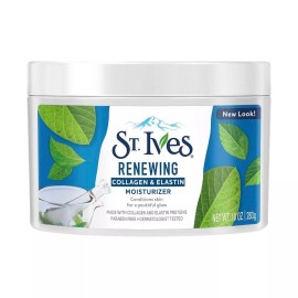 St. Ives Moisturizer Collagen and Elastin Facial Moisturizer Renewing 10 Oz