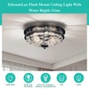 Edwarmlux Flush Mount Ceiling Lights, 2-Light Farmhouse Close to Ceiling