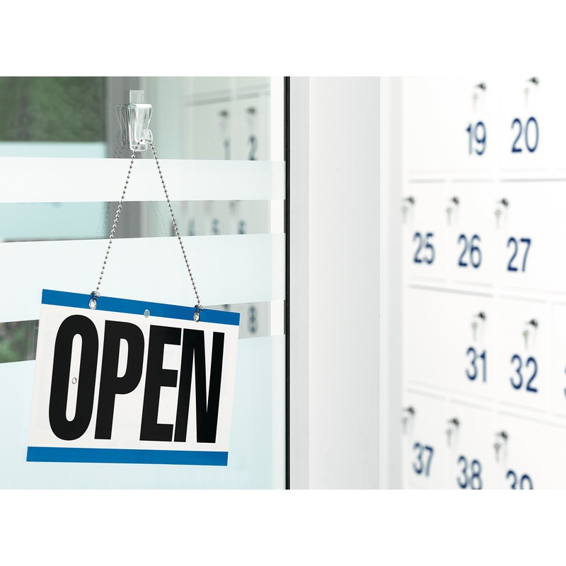 Tesa Powerstrips deco hooks, transparent, for max. 1kg, pack of