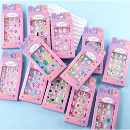 Nail Art Nail Tips Nail Sticker Nail Sticker Artificial Nails, TC007, 1 Piece / 네일아트 네일팁 손톱붙이기 손톱스티커 인조손톱, TC007, 1개