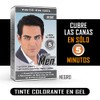 Loquay Primer Men Tinte en gel, Negro, 111 g