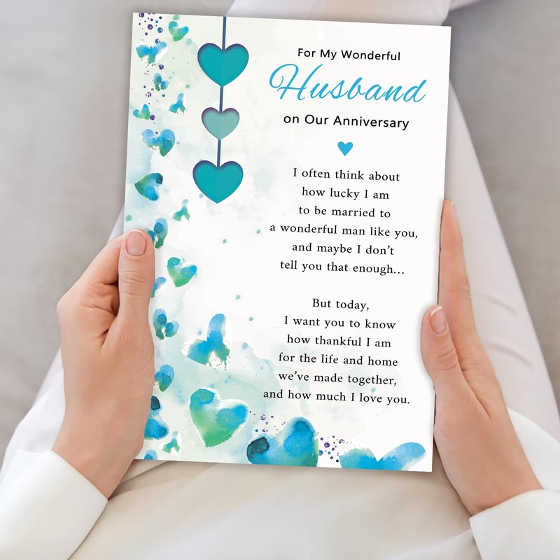Missonemi Husband Anniversary Card