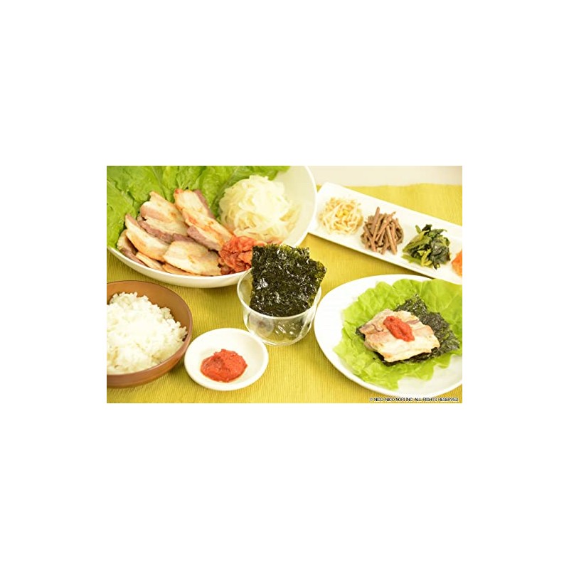 Nico Nico Seaweed, Korean Flavored Nori, 6 Bags