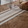 Table Runner, Boho Table Runner Cotton Linen Table Decorations, Farmhouse