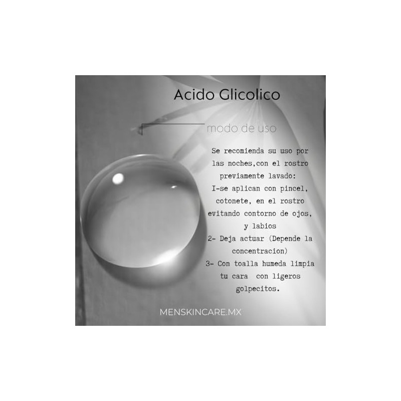 50 ml Ácido Glicólico Solución Peeling – AHA AL (20%)