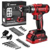 DEKO 20V Cordless Power Drill Set – Compact & Electric