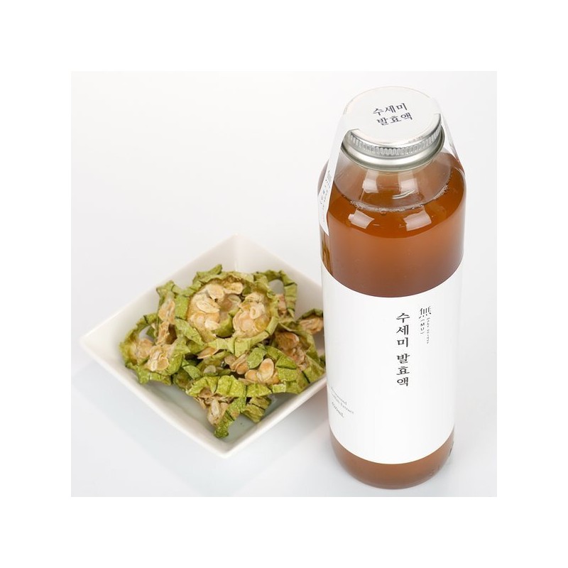 (창대농원)MU 수세미발효액 420ml (유기농원료로 2년이상발효) (Changdae Farm) MU Fermented Luffa
