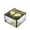 YTC Tiffany Tree of Life Glass Jewelry Trinket Box