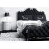 60 Second Makeover Limited King and Queen Crown Black Pillowcase