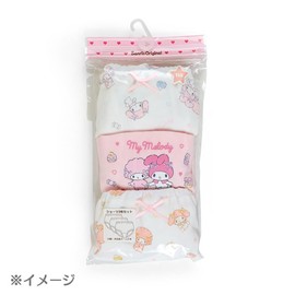 Sanrio 493856 Children's Shorts, Set of 3, 51.2 inches (130 cm), My Melody Character
