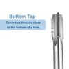 uxcell Hand Bottom Tap #4-36 UNS 2B Thread Bottoming Style