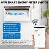 Intelligent Energy Meter Wi-Fi AC 63A 80-300V Protection Against Intelligent