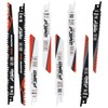 WELLCUT 8-Piece Durable Reciprocating Saw Blades with Extra Sharp Teeth