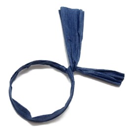 [Machida Saiten] (100 Pieces) P Roll (Pea Roll) Wrapping Materials Gift Wire Included Fasteners (11 Navy Blue)