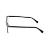 Vivid Designer Reading Eye Glasses 891 in Glossy Black/Crystal Clear