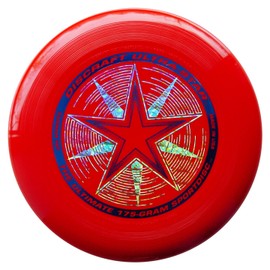 Discraft 175 gram Ultra Star Sport Disc, Red with Deluxe Packaging