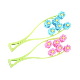 Vaguelly Face Massage Roller 2PCS Anti Aging Facial Roller for Skincare Slimming and Wrinkle Reduction Lightweight Design for Home Use