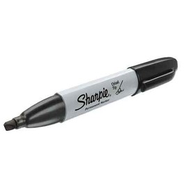 Sharpie Marker Permanent Chisel Tip Black Posters Arts Crafts Office School Home
