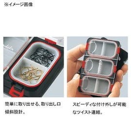 Gamatatsu Quick Case GM-1437 3 Room Type Red