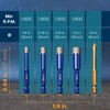Dry Diamond Drill Bits - 5 Pcs Set 1/4", 5/16",