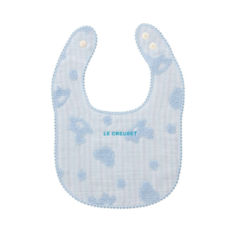 Le Creuset Children's Baby Tie & Spoon Gift Set, Coastal