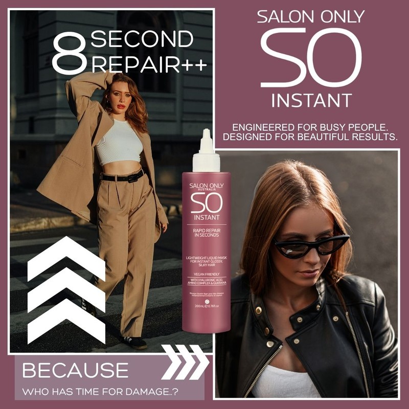 Salon Only SO Instant Rapid Repair Gloss Treatment 200ml