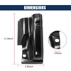 Pickup Truck Cab Corners Compatible with Ford F150 2009 2010