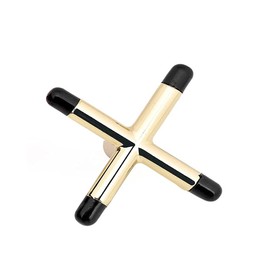 VANLAN Billiards Pool Cue Stick Brass Bridge Head, Billiards Pool Cue Accessory Pool Holder (X Brass Bridge Head)