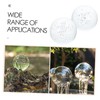 BESPORTBLE Crystal Sphere Decorative Glass Orbs 4cm Bubble Balls for