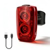 APECYC Bike Tail Light, Rechargeable Bicycle Rear Light for Night