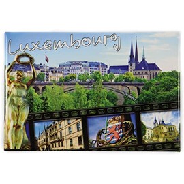Luxembourg Photo Magnet Germany Luxembourg Palais Pont Adolphe Gelle Fra