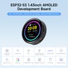 Waveshare ESP32-S3 1.43 inch AMOLED Display Development Board, 466 x
