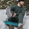 Minus33 Merino Wool 903 Day Hiker Sock Grey Heather Large