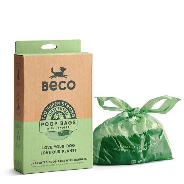 Beco Strong & Large Poop Bags - 120 Loose packed